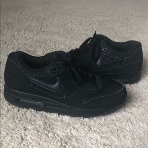 All black Nike Air